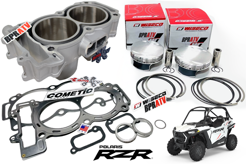 11-14 Polaris RZR XP 900 XP900 93mm Cylinder 10.6:1 Wiseco Piston Cometic Gasket