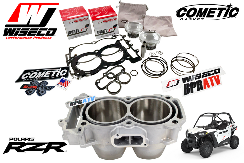 Polaris RZR 4 900 XP900 Stock Cylinder 10.6:1 Wiseco Pistons Top End Rebuild Kit