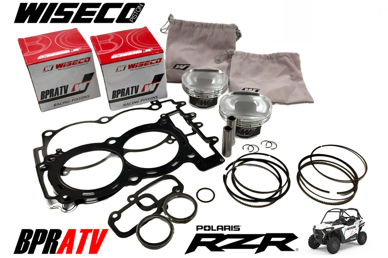 Polaris RZR XP 900 XP4 Complete Engine Rebuild Kit Crank Cylinder Wiseco Pistons