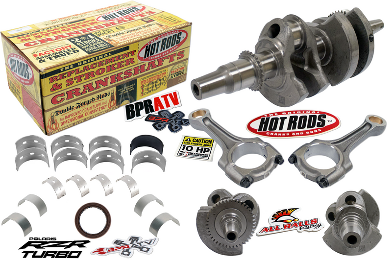 Hot Rods Crank Rebuild Kit RZR Turbo Bearings Seal RZR XP Turbo S Velocity 19–20