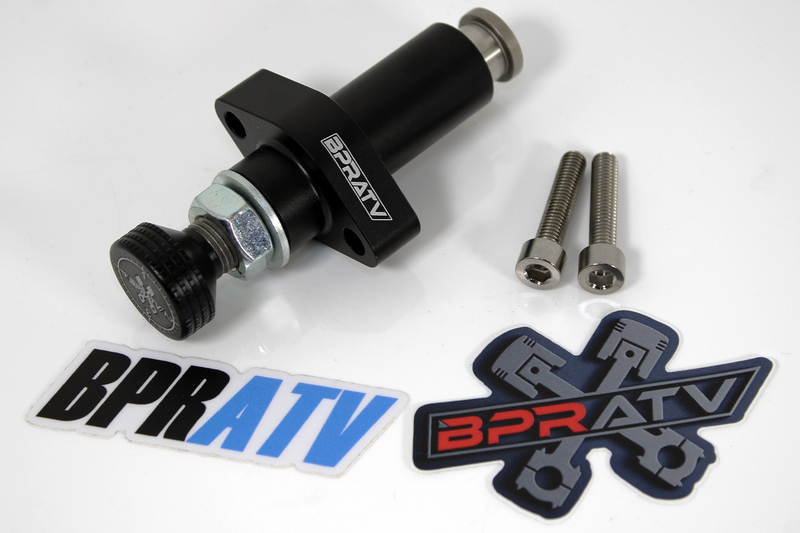 Polaris 17+ 1000cc Turbo Black Billet Manual Cam Timing Tensioner Titanium Bolts