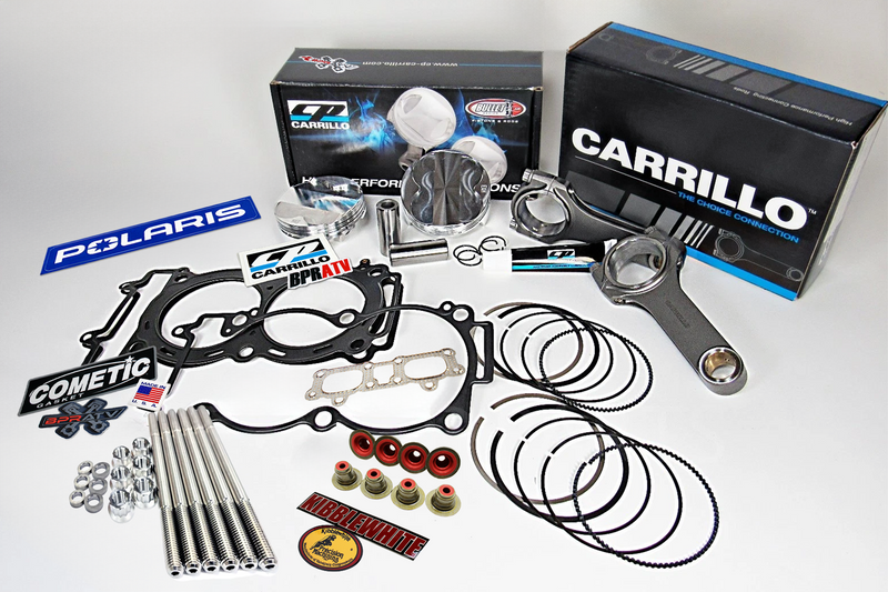 RZR XP 1000 Engine Rebuild Kit 93mm 10.5 CP Carrillo Piston Cylinder Rods Gasket