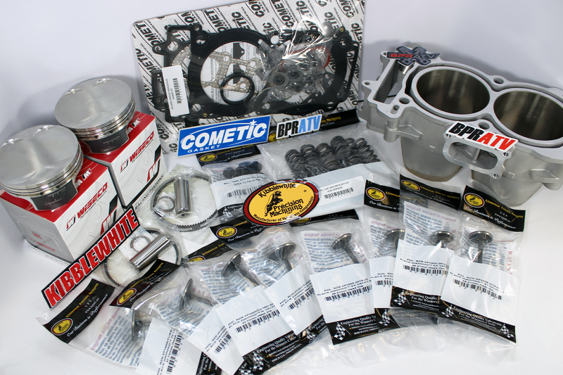 Polaris RZR RS1 EPS Kibblewhite Valves Head Wiseco Pistons Cylinder Top End Kit