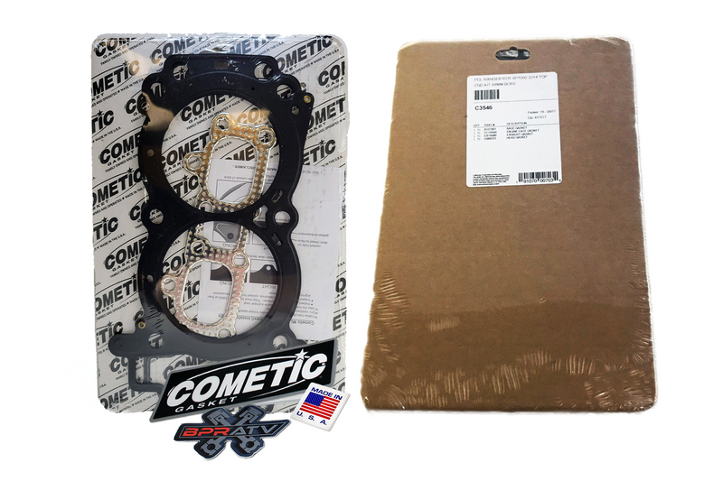 Top End Cometic Gasket C3546 93mm MLS Polaris RZR General XP 1000 Engine Rebuild