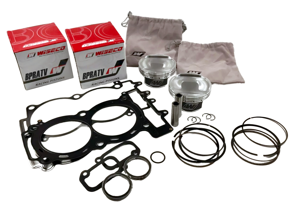 Wiseco Piston Kit Set for 11-14 Polaris RZR XP 900 93mm OEM Bore 10.6:1 Cometic