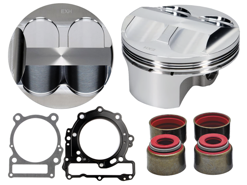 Can AM DS650 DS 650 100mm 11.5:1 Stock Bore JE Piston Cometic Top End Gasket Kit