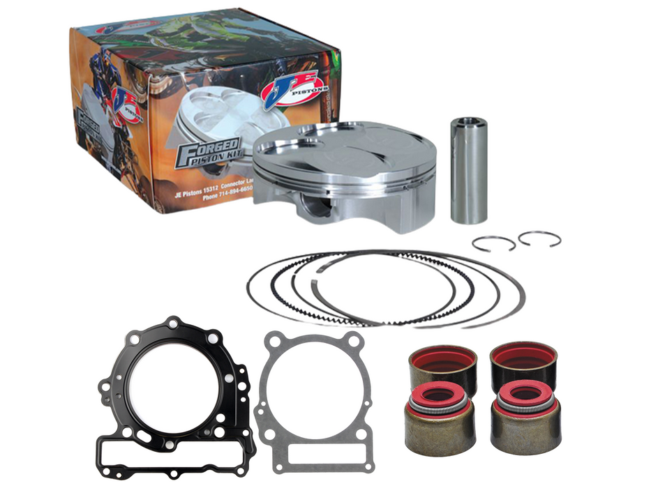 *DS650DS Baja 650X Stock JE Piston OEM Bore Size Cometic Gasket Kit KP RED Seals