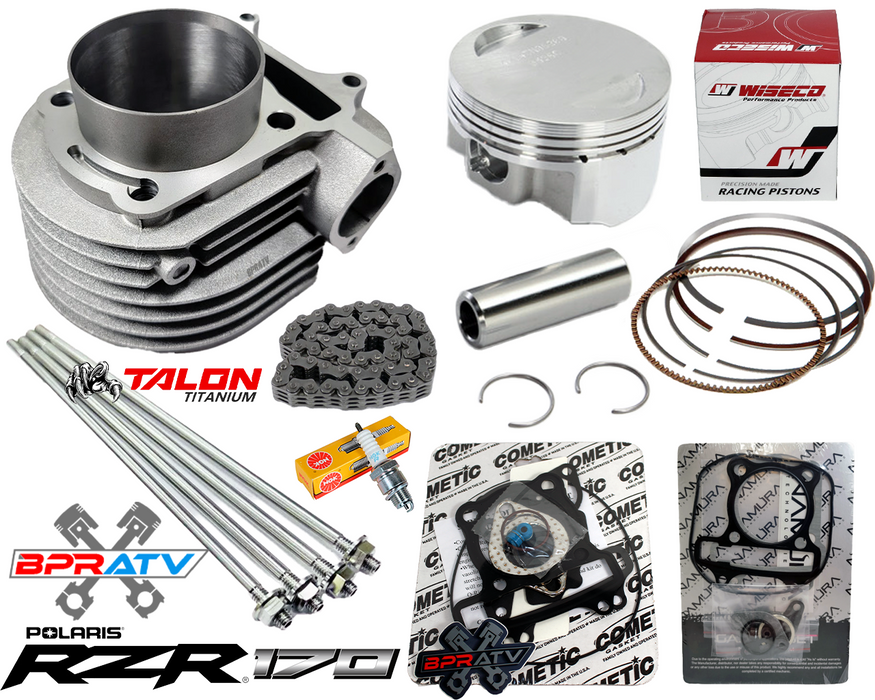 RZR170 RZR 170 OEM Big Bore Cylinder Kit 63mm Piston Gaskets Top End Rebuild Kit