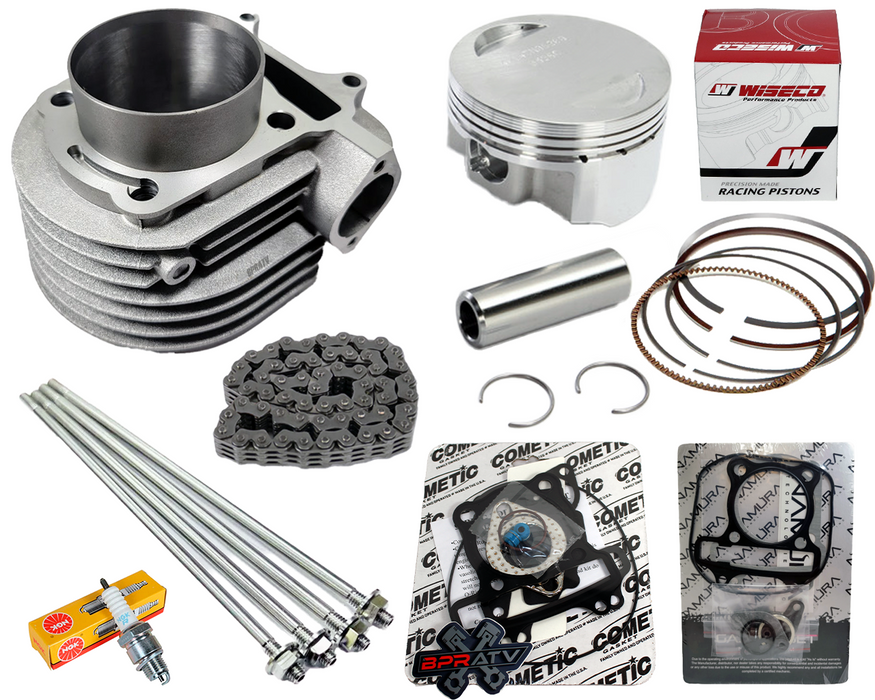 Best RZR 170 63mm Big Bore Kit +2mm Cylinder Wiseco Piston 200cc Top End Rebuild