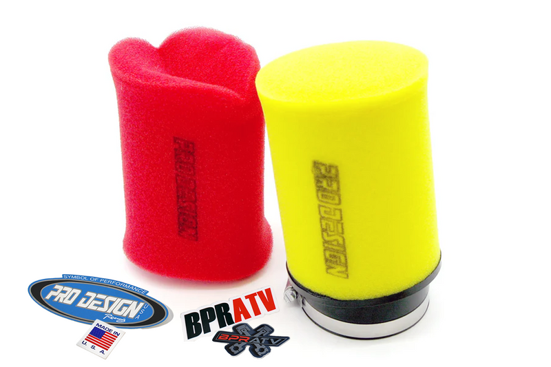 Pro Design Pro Flow Foam Air Filter Intake Kit Yamaha Raptor 700 700R 2006-2025