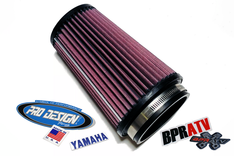 Pro Design Pro Flow K&N Air Filter Intake Kit Yamaha Raptor 700 700R | 2006-2025