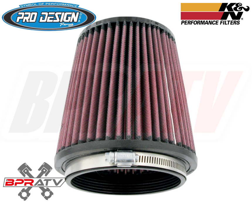 Pro Design Pro Flow Air Filter Intake Kit KN K&N Yamaha YFZ450 YFZ450R ALL YEARS