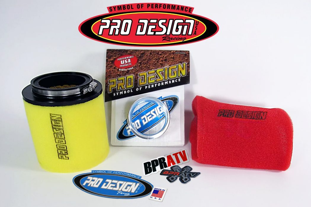 04 05 Honda TRX450R TRX 450R Pro Design Pro Flow Foam Air Filter Intake Kit UNI