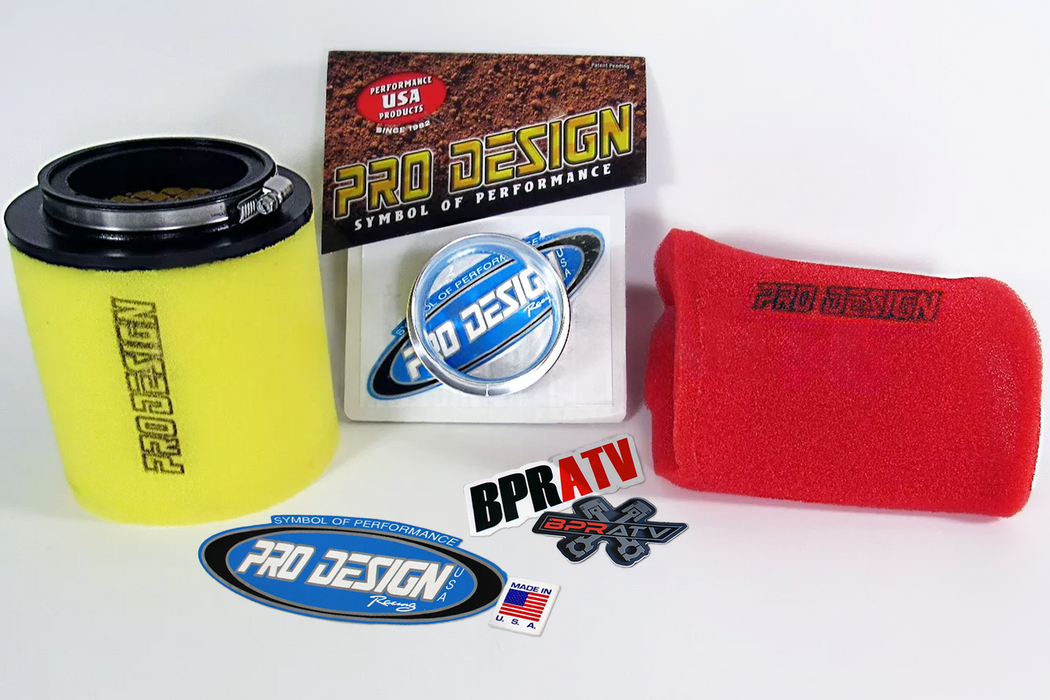 04 05 Honda TRX450R TRX 450R Pro Design Pro Flow Foam Air Filter Intake Kit UNI