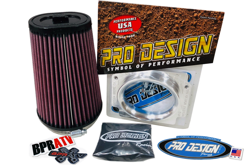 Pro Design Pro Flow Air Intake K&N KN High Flow Filter Kit Yamaha Banshee 350 🔥