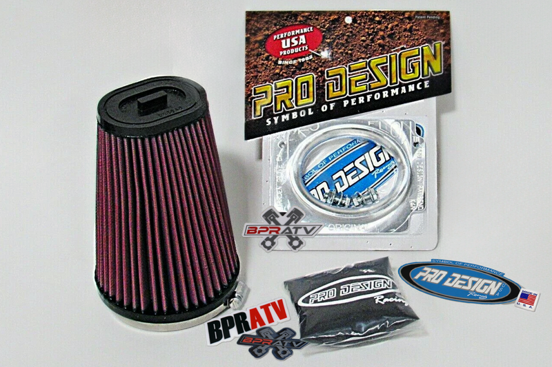 ORIGINAL Pro Design Racing Pro Flow K&N Filter Kit Intake Box For Yamaha Banshee