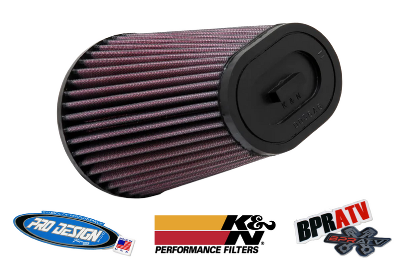 Pro Design Pro Flow K&N KN Air Filter Intake Box Kit Yamaha Banshee YFZ 350 USA