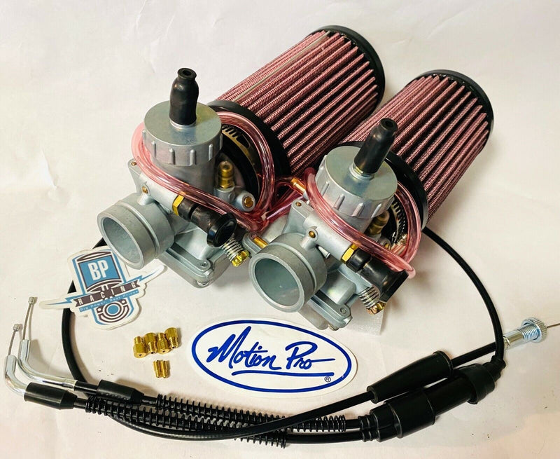 Banshee Stock Size 26mm Mikuni Style Carbs Carb Kit Throttle Cable Jets Filters