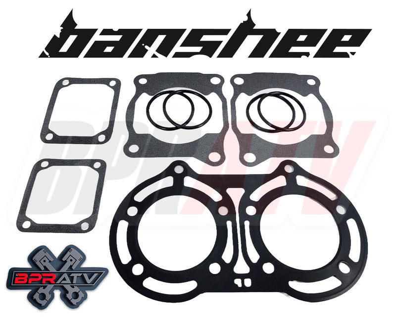 Yamaha Banshee YFZ 350 65.50mm Pro X Pistons Set Top End Gaskets Pin Bearing NGK
