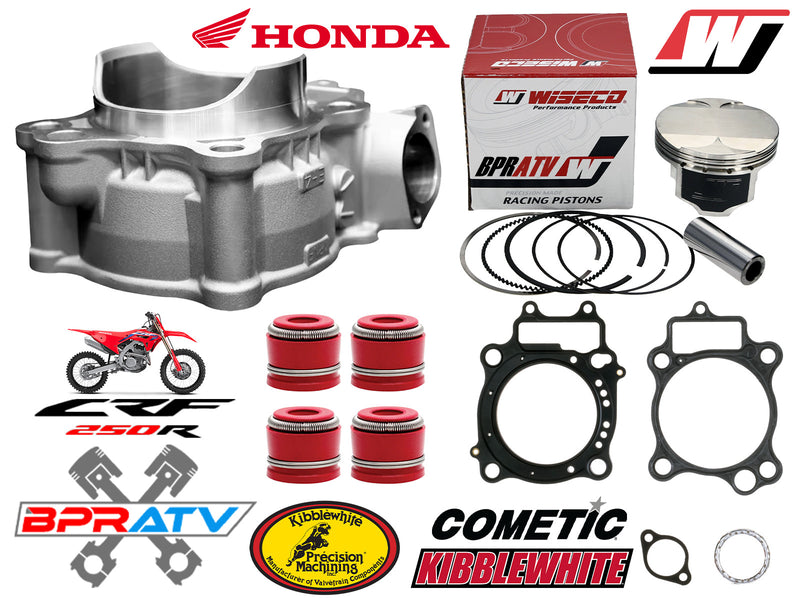 04-17 Honda CRF 250X 78mm Wiseco 13.5:1 Pump Piston Top End Rebuild Cylinder Kit