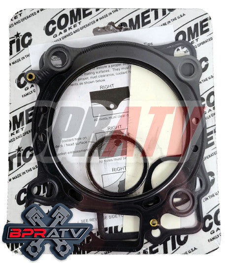 09-12 Honda CRF450R CRF 450R Wiseco Piston BPRATV Cylinder Kit Cometic NGK Plug