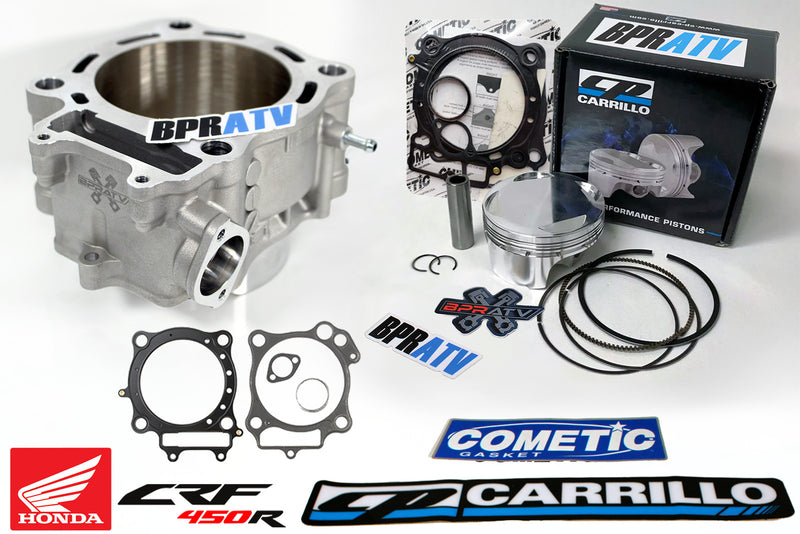 05-17 CRF450X CRF 450X 96mm 12.5 CP Piston Cylinder Cometic Top End Rebuild Kit