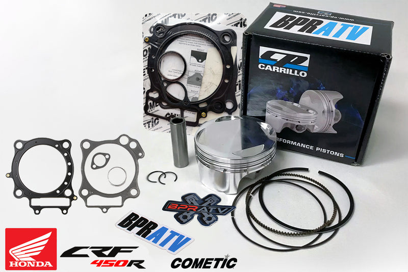 17-26 CRF450R CRF 450R CP 14.3:1 Race Gas Piston Stock Bore Cylinder Gaskets Kit