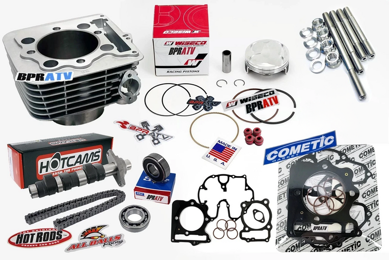 XR400 XR 400R 89mm Big Bore Kit +4 Cylinder Hi Comp Top End Rebuild Stage 3 Cam