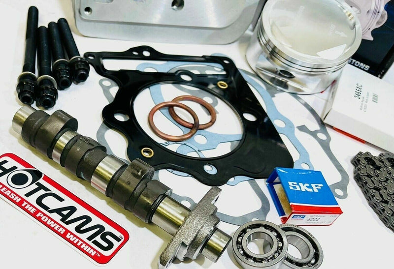 XR400 XR 400R 89mm Big Bore Kit +4 Cylinder Hi Comp Top End Rebuild Stage 3 Cam