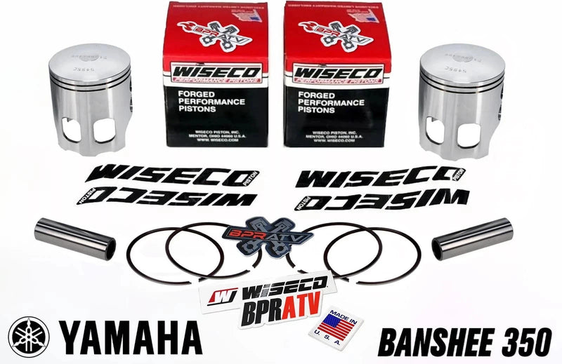 Banshee Athena 392cc Big Bore Top End Rebuild Kit Wiseco 68mm Pistons Domes Redo