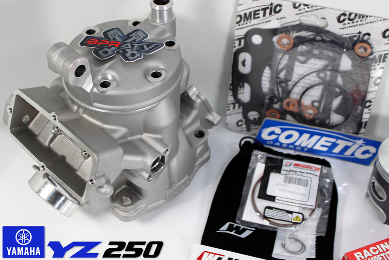 99-25 YZ250 2-Stroke Cylinder Kit Wiseco Piston Head Cometic Gaskets Rebuild Kit