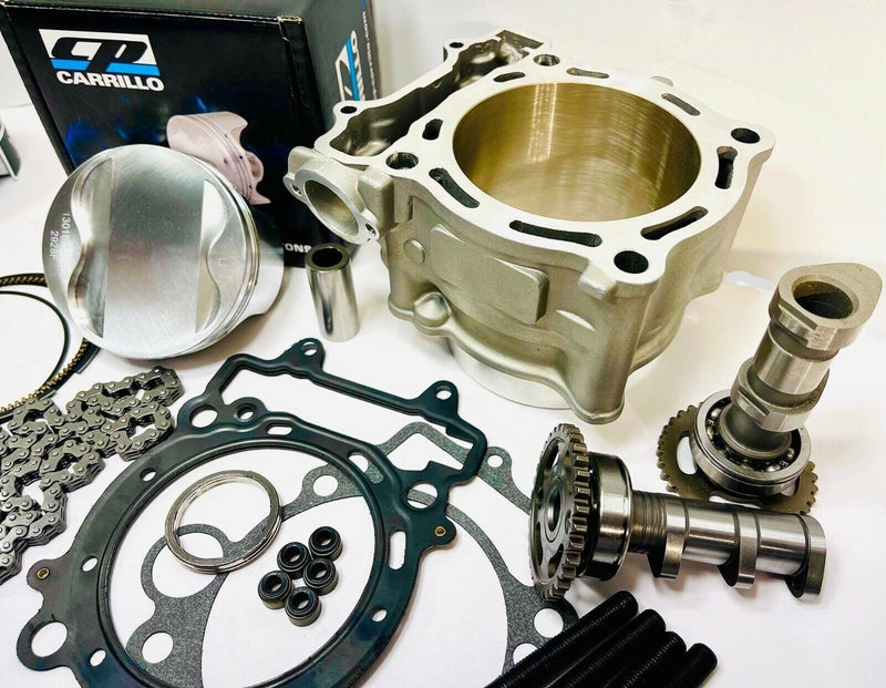 YFZ450 YFZ 450 Stage 3 HotCams Big Bore Stroker Complete Rebuild Kit KPMI Valves