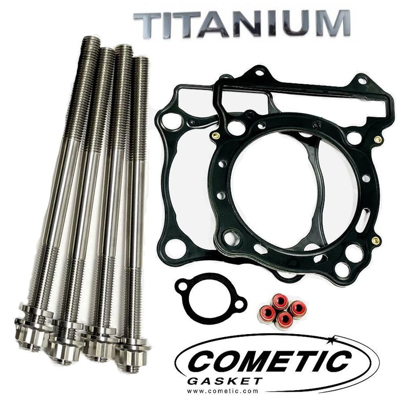 YFZ450R YFZ 450R Head Studs Aftermarket Stronger Head Stud Bolt Kit Head Gaskets