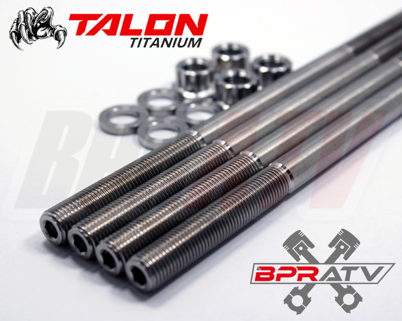 02-08 CRF450R CRF 450R TITANIUM Cylinder Bolts Cylinder Head Studs Stud Kit Nuts