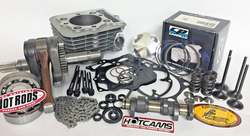 99-04 TRX400EX TRX 400EX 416 Big Bore Complete Motor Rebuild Valves Hotcams 87mm