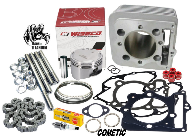 TRX400EX TRX 400EX 416 Big Bore Kit 87 mil Cylinder +2 Top End Rebuild Complete