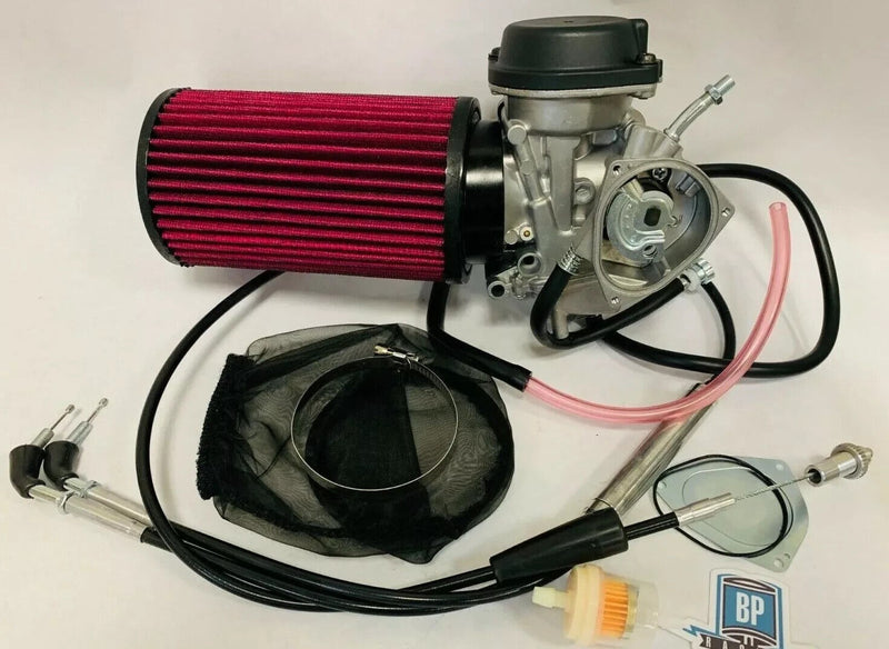 KFX400 KFX 400 DVX Stock OEM Complete Carb Kit Carburetor Intake Filter Cable