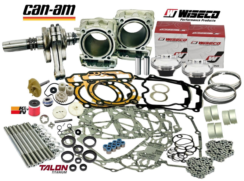 06-12 Outlander 800 800R MAX Rebuild Motor Engine Complete Rebuild Parts Fix Kit