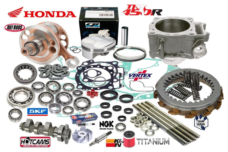 10-17 CRF250R CRF 250R Crank Camshaft Complete Rebuilt Motor Engine Rebuild Kit
