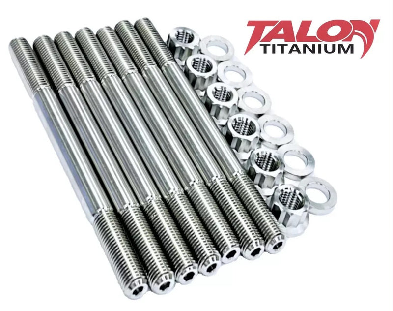 Brute Force Teryx 650 KVF 750 Cylinder Head Studs TITANIUM Stud Bolt Nut Kit Set