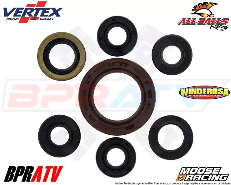 DRZ400 DRZ DR-Z400 Z400 Complete Bearings Kit Crankcase Bottom End Bearing Seals