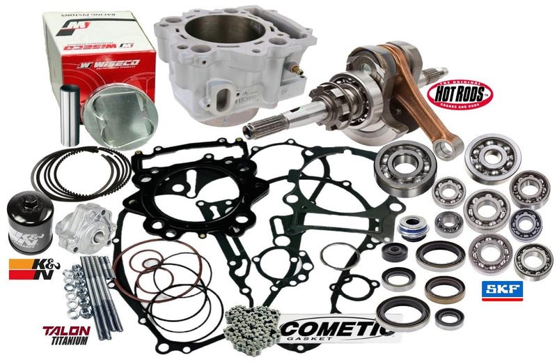 19+ Kodiak 700 Crank Complete 105.5 Big Bore Stroker Engine Rebuild Bearings Kit