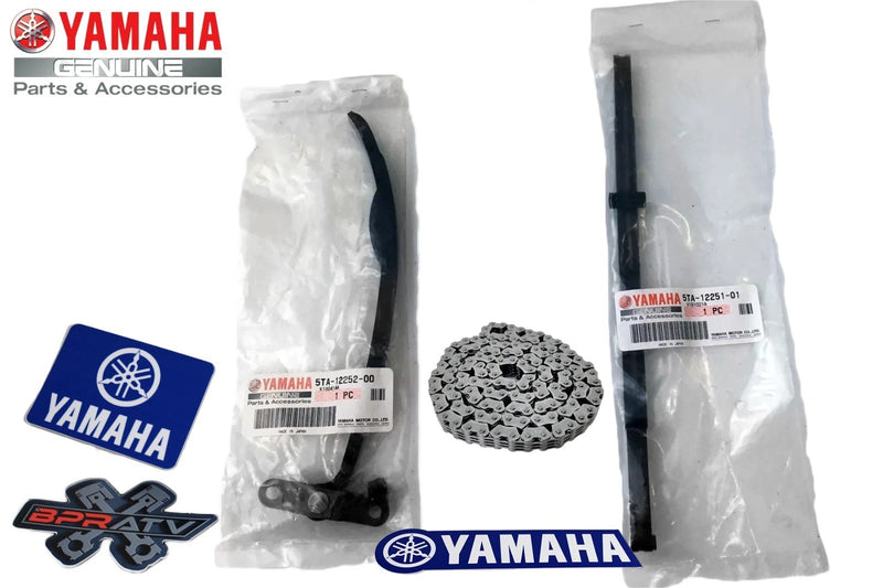 Yamaha OEM YFZ450 YZ 450F Cam Timing Chain Guides Damper Guide Billet Tensioner