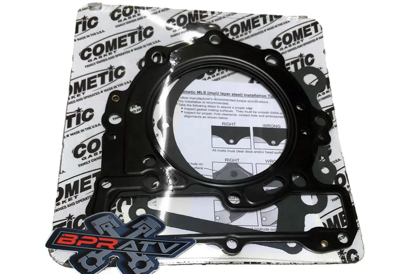 Can Am DS650 DS Baja 650 650X JE Piston Stock Standard 100mm Top End Gasket Kit
