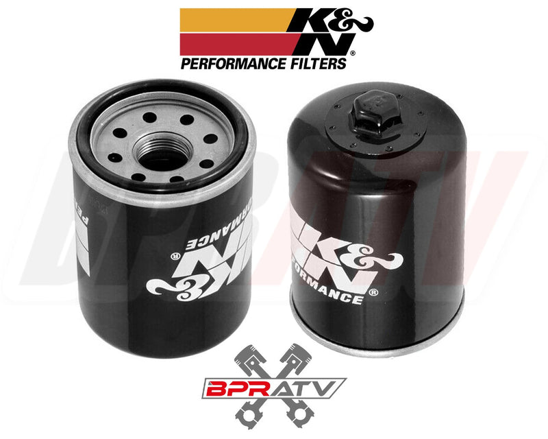 Polaris RZR XP 1000 General Ranger K&N Oil Filter NGK Iridium Spark Plug x2 Pair