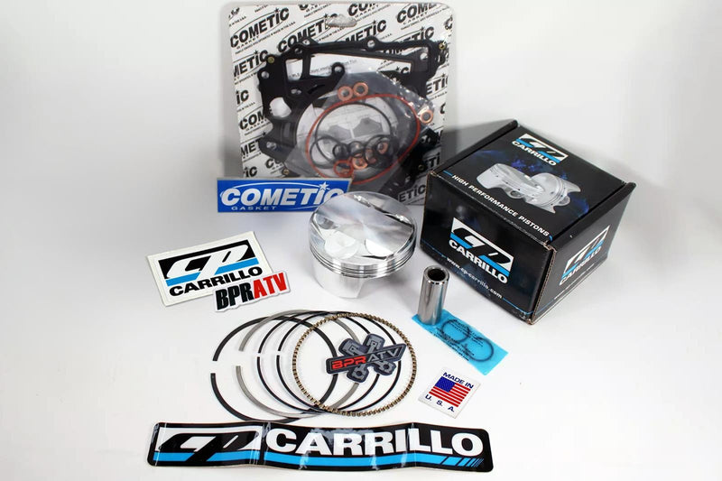 Raptor 660 102mm CP Carrillo Stroker Piston Kit 11:1 Big Bore +4mm Stroker Crank