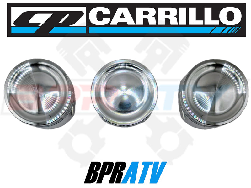 Yamaha YXZ1000R 80mm OEM Stock Bore Pistons CP Carrillo 11.5:1 + OEM Head Gasket
