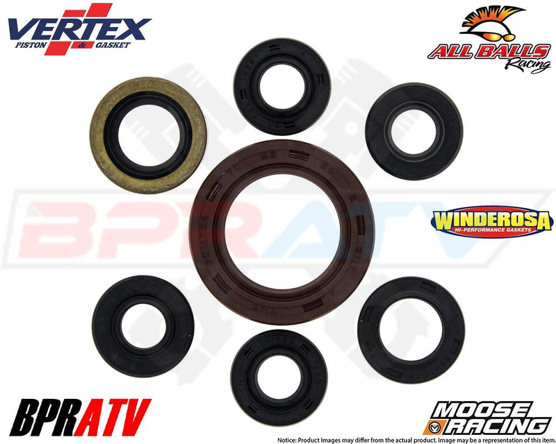 LTR450 LTR 450 Engine Motor Bearings SKF Aftermarket Bottom End Bearing Seal Kit