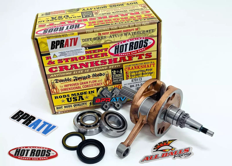 04 05 TRX450R TRX 450R Hotrods Stroker Crank +3 Crankshaft Rod Assembly Bearings