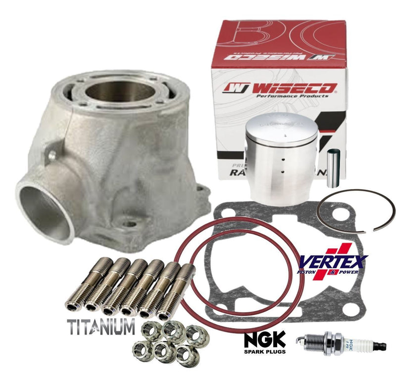 Yamaha YZ85 YZ 85 Top End Rebuild Kit Stock Bore Cylinder Wiseco Assembly Repair